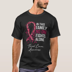 In This Family Fights Alone Shirt Throat Cancer 
