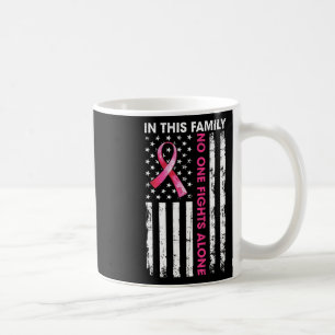 In This Family Nobody Fight Alone Breast Cancer Aw Coffee Mug