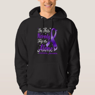 In This Family Nobody Fight Alone Headaches Awaren Hoodie