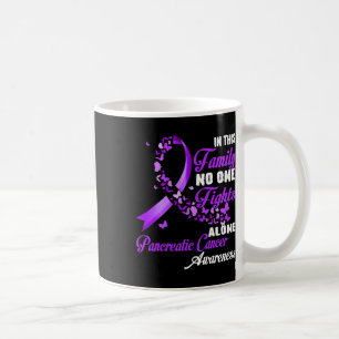 In This Family Nobody Fight Alone - Pancreatic Can Coffee Mug
