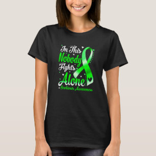In This Family Nobody Fight Alone Scoliosis Awaren T-Shirt
