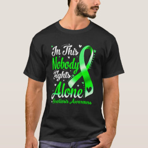 In This Family Nobody Fight Alone Scoliosis Awaren T-Shirt