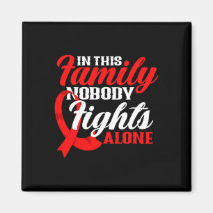 In This Family Nobody Fights Alone Blood Cancer Aw Magnet