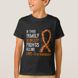 In This Family Nobody Fights Alone Crps T-Shirt