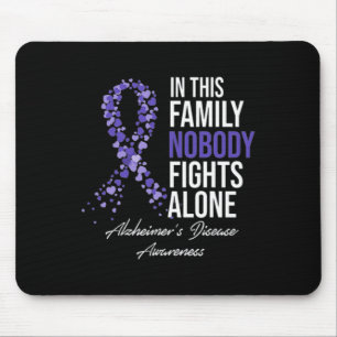 In This Family Nobody Fights Alone Heimerheimer Br Mouse Mat