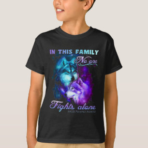 In This Family Nobody Fights Alone T-Shirt