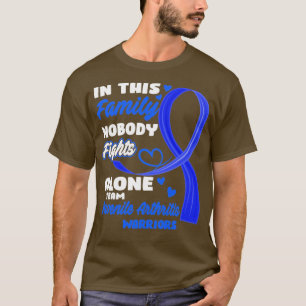 In This Family Nobody Fights Alone Team Juvenile A T-Shirt