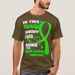 In This Family Nobody Fights Alone Team Klinefelte T-Shirt