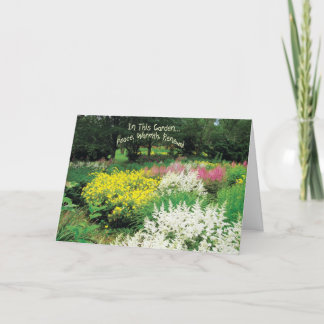 In This Garden II Card