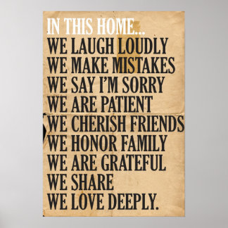 In this Home... Poster