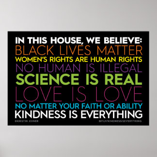 In This House... Kindness Is Everything Sign