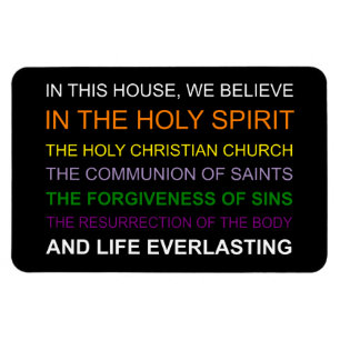 In this house, we believe magnet