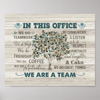 In This Office Poster