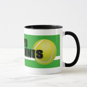 "In" to Tennis Mug