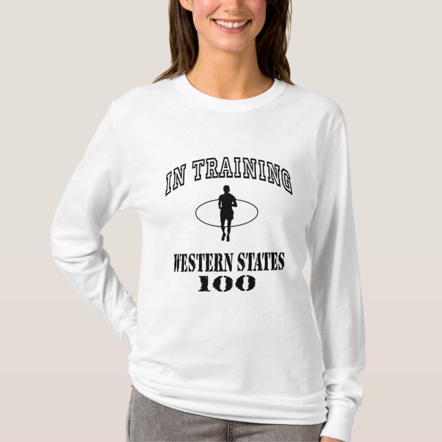 In Training Western States T-Shirt (Front)