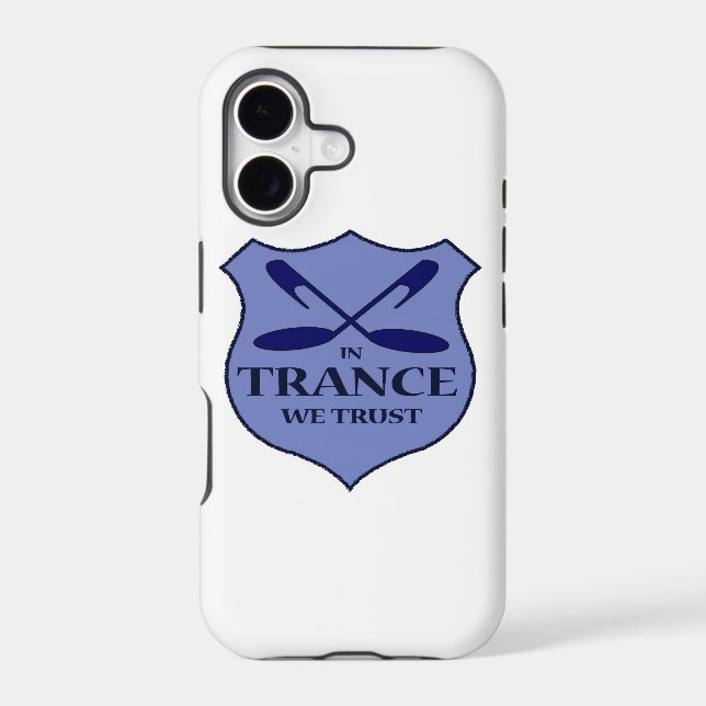 In Trance We Trust iPhone case (Back)