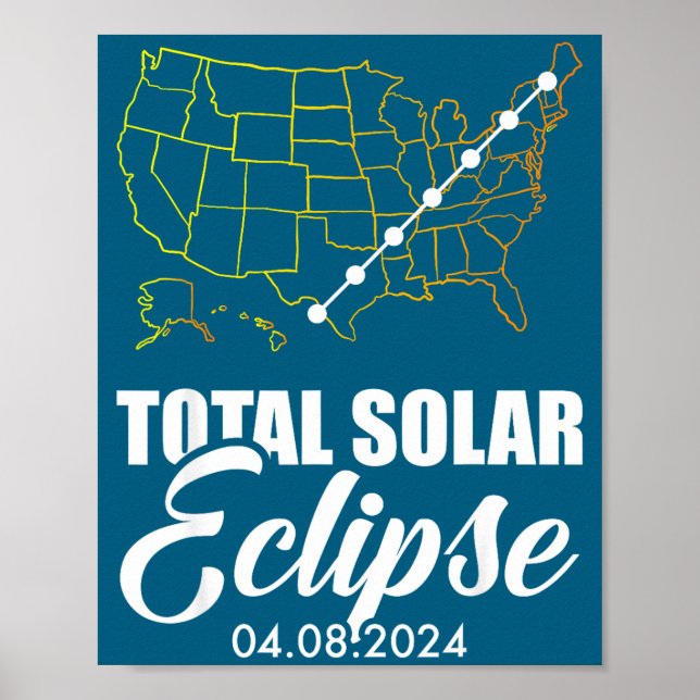In Twice Lifetime Solar Eclipse Solar Poster (Front)