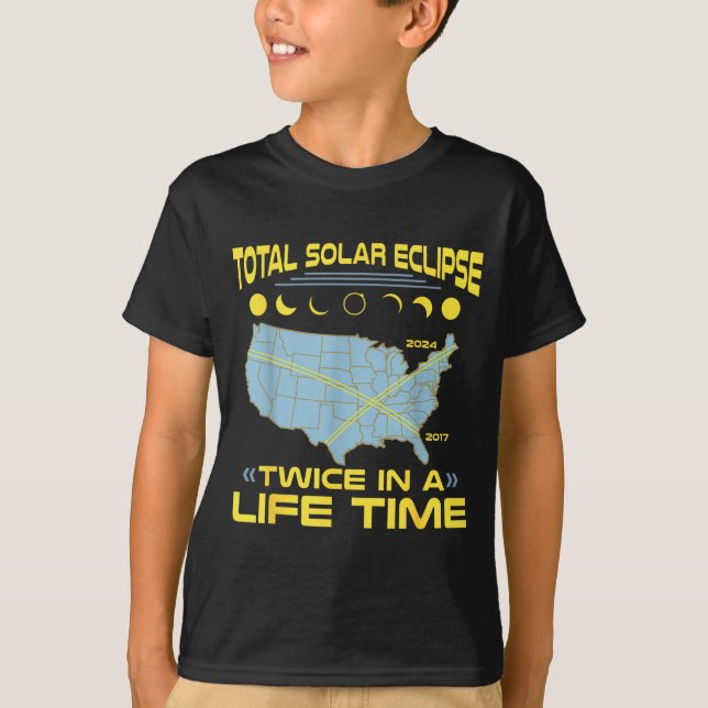 In Twice Lifetime Solar Eclipse Total T-Shirt (Front)