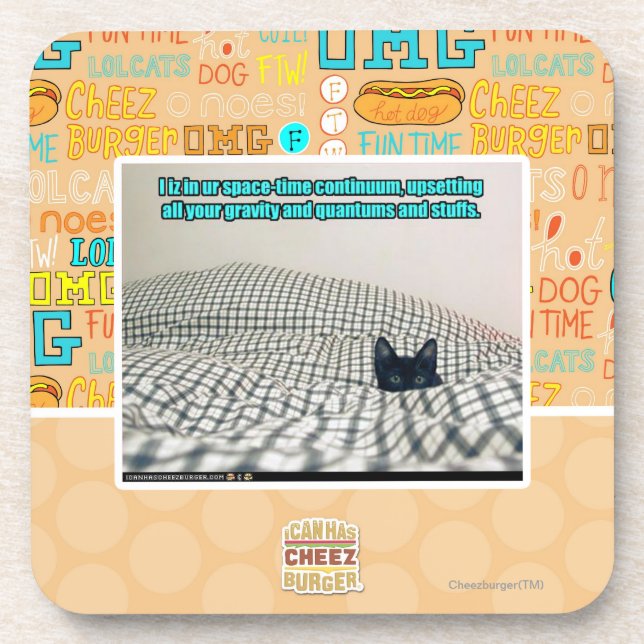In ur Space Time Continuum Coaster (Front)