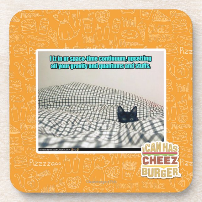 In ur Space Time Continuum Coaster (Front)