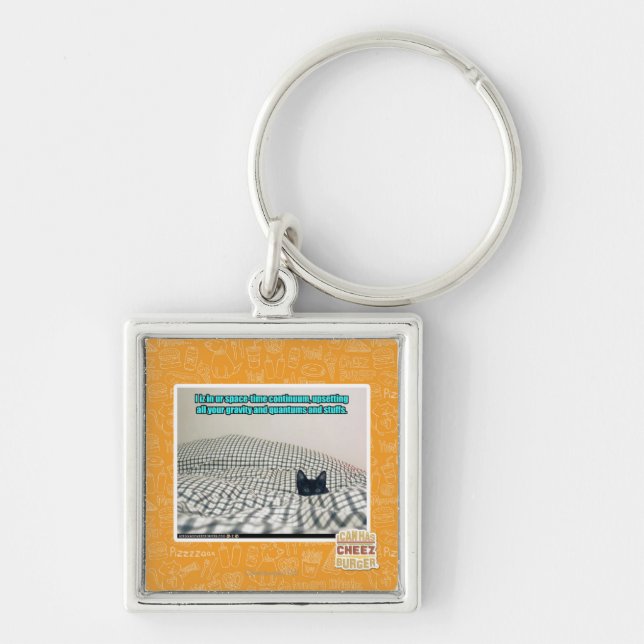 In ur Space Time Continuum Key Ring (Front)