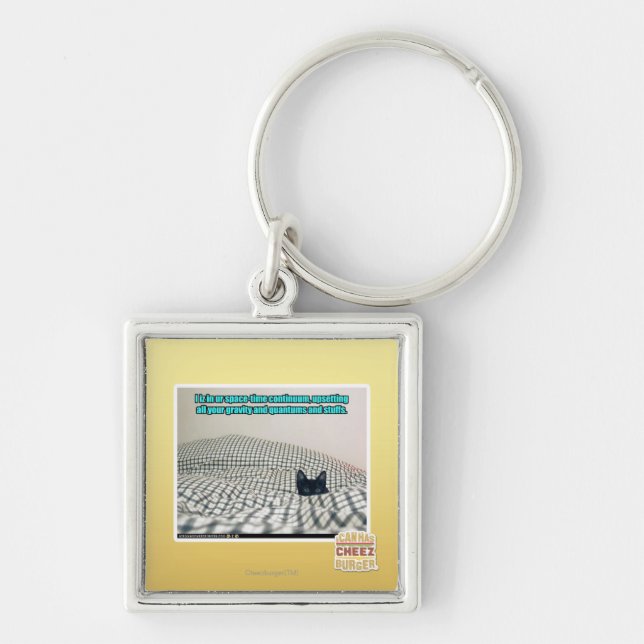 In ur Space Time Continuum Key Ring (Front)