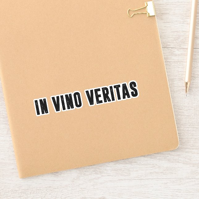 in vino veritas (Notebook)