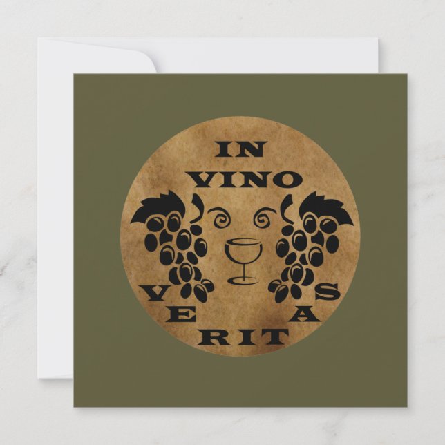 In vino veritas (Front)