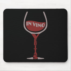 In Vino Veritas custom mousepad