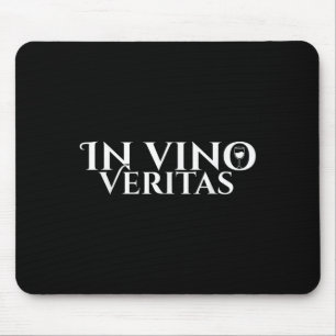 In Vino Veritas _ Latin _ Ancient Rome _ Wine Love Mouse Mat