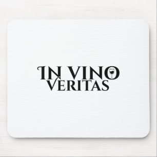 In Vino Veritas _ Latin _ Ancient Rome _ Wine Love Mouse Mat