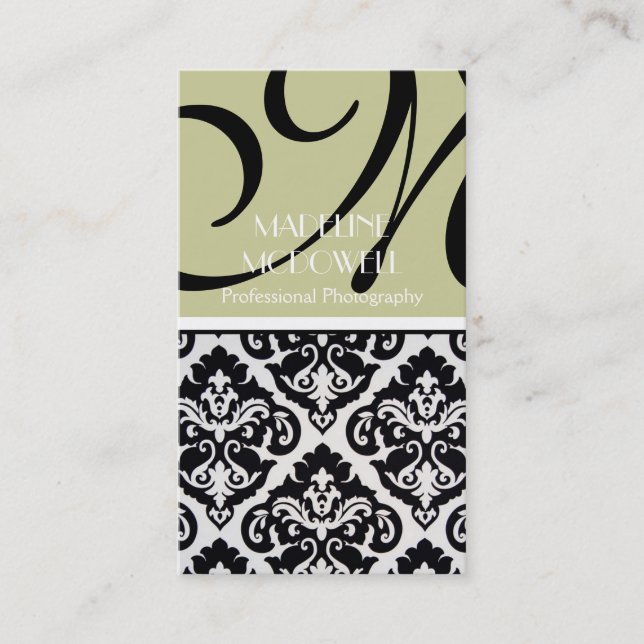 In Vogue Business Card (Front)