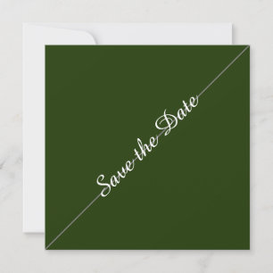 In Vogue Minimalist Save The Date