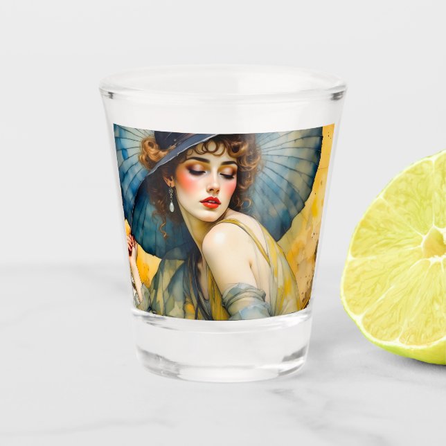 In Vogue Shot Glass (Front)