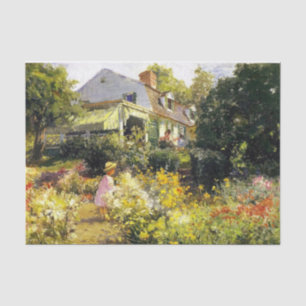 In Voorhee's Garden by Matilda Browne Tissue Paper