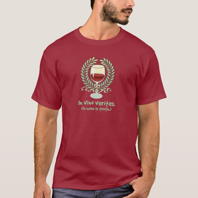 In Wine Is Truth T-Shirt (Front)