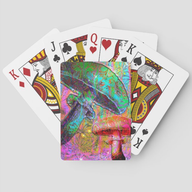 In Wonderland IV Playing Cards (Back)