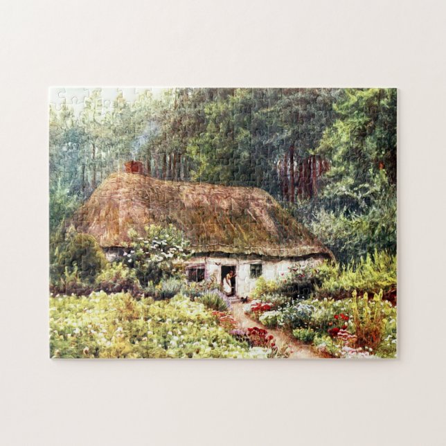 In Wormley Wood by Helen Allingham Jigsaw Puzzle (Horizontal)
