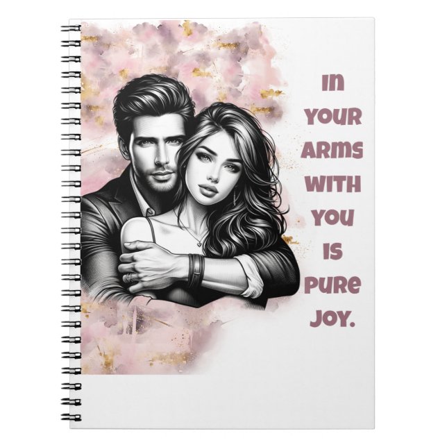 In Your Arms With You Notebook (Front)
