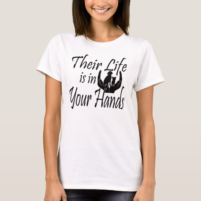 In Your Hands T-Shirt (Front)