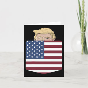 In Your Pocket Usa Election Trump For 2024 4th Of  Card