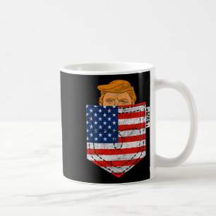 In Your Pocket Usa Election Trump For 2024 4th Of  Coffee Mug