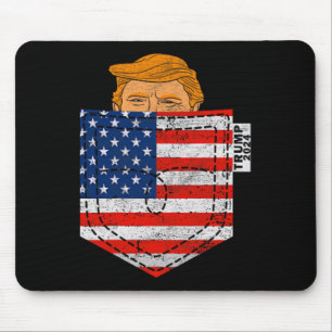 In Your Pocket Usa Election Trump For 2024 4th Of Mouse Mat