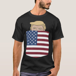 In Your Pocket Usa Election Trump For 2024 4th Of T-Shirt