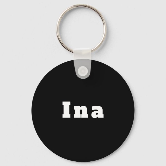 Ina Key Ring (Front)