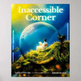 Inaccessible Corner − Where the Mind Finds Silence Poster