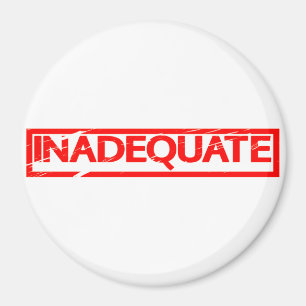 Inadequate Stamp Magnet