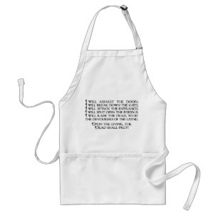 Inanna/Ishtar Entering Underworld Quote Standard Apron