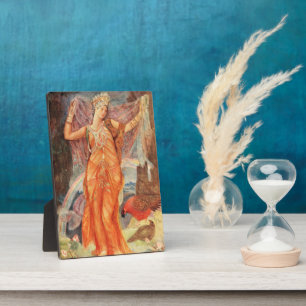 Inanna/Ishtar Pagan Wiccan Goddess Altar Plaque