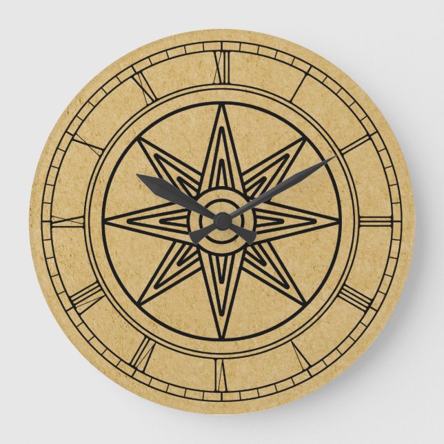 Inanna Star Large Clock (Front)